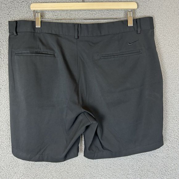 Nike Shorts Men's 38 Black Chino Dri-Fit Performance Stretch Golf - Picture 2 of 6